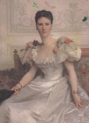 Adolphe William Bouguereau Portrait of Madame la Comtesse de Cambaceres (mk26) Sweden oil painting art